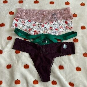 Pack of 4 nwt under wear, size L